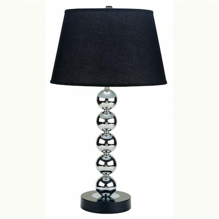 Ore International Ore International 6257 30   Metal Table Lamp - Black 6257